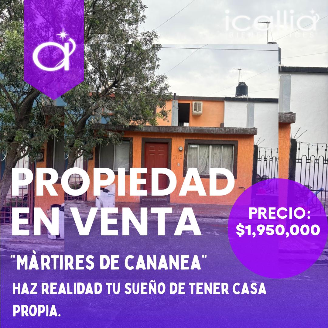 EN VENTA PROPIEDAD EN MÁRTIRES DE CANANEA SANTA CATARINA