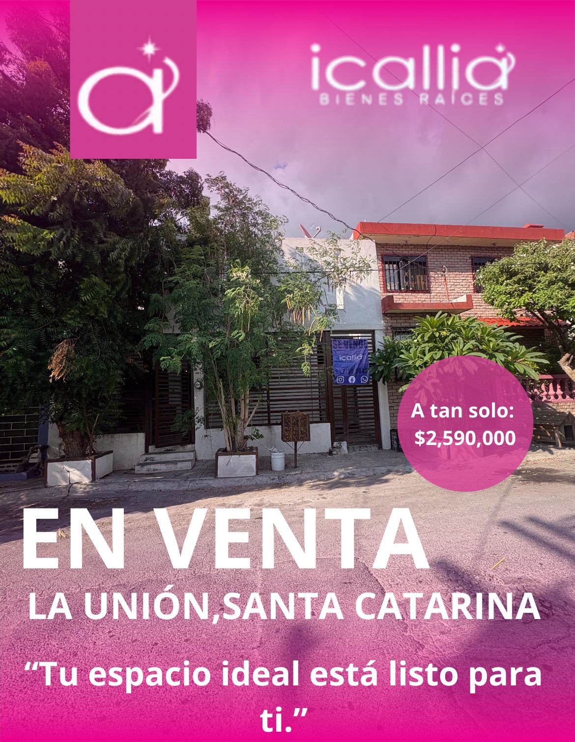 EN VENTA PROPIEDAD EN COOPERATIVA LA UNION, SANTA CATARINA